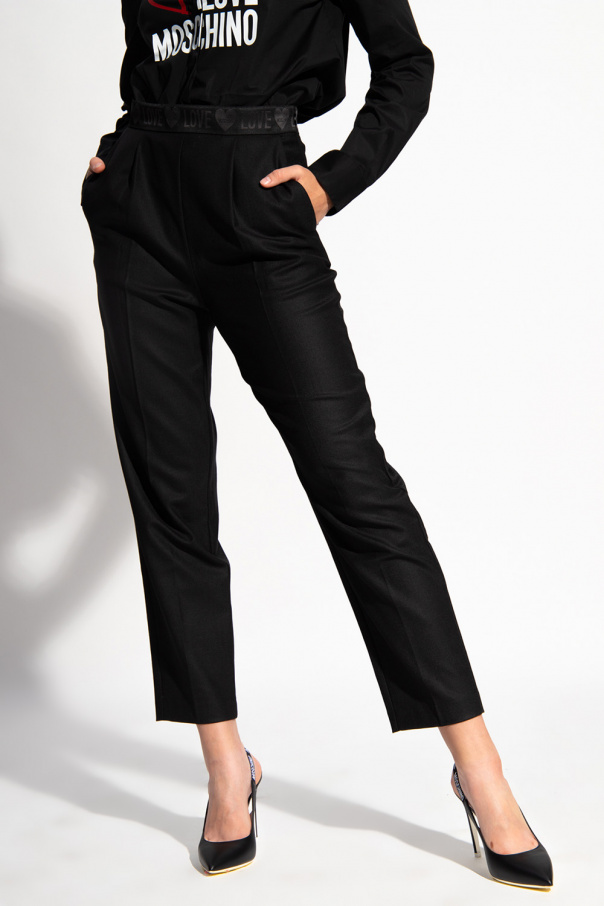 【送料&関税込】Pleat Front Trousers Moschino 27241091_57281375_600.jpg
